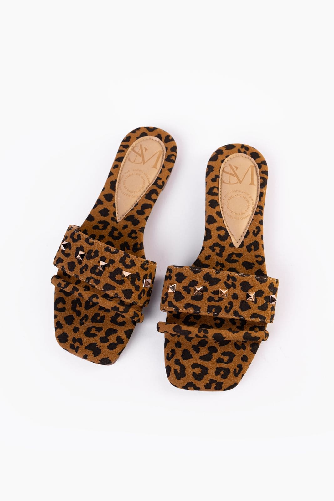SANDALIA PLANA I921 COW PRINT