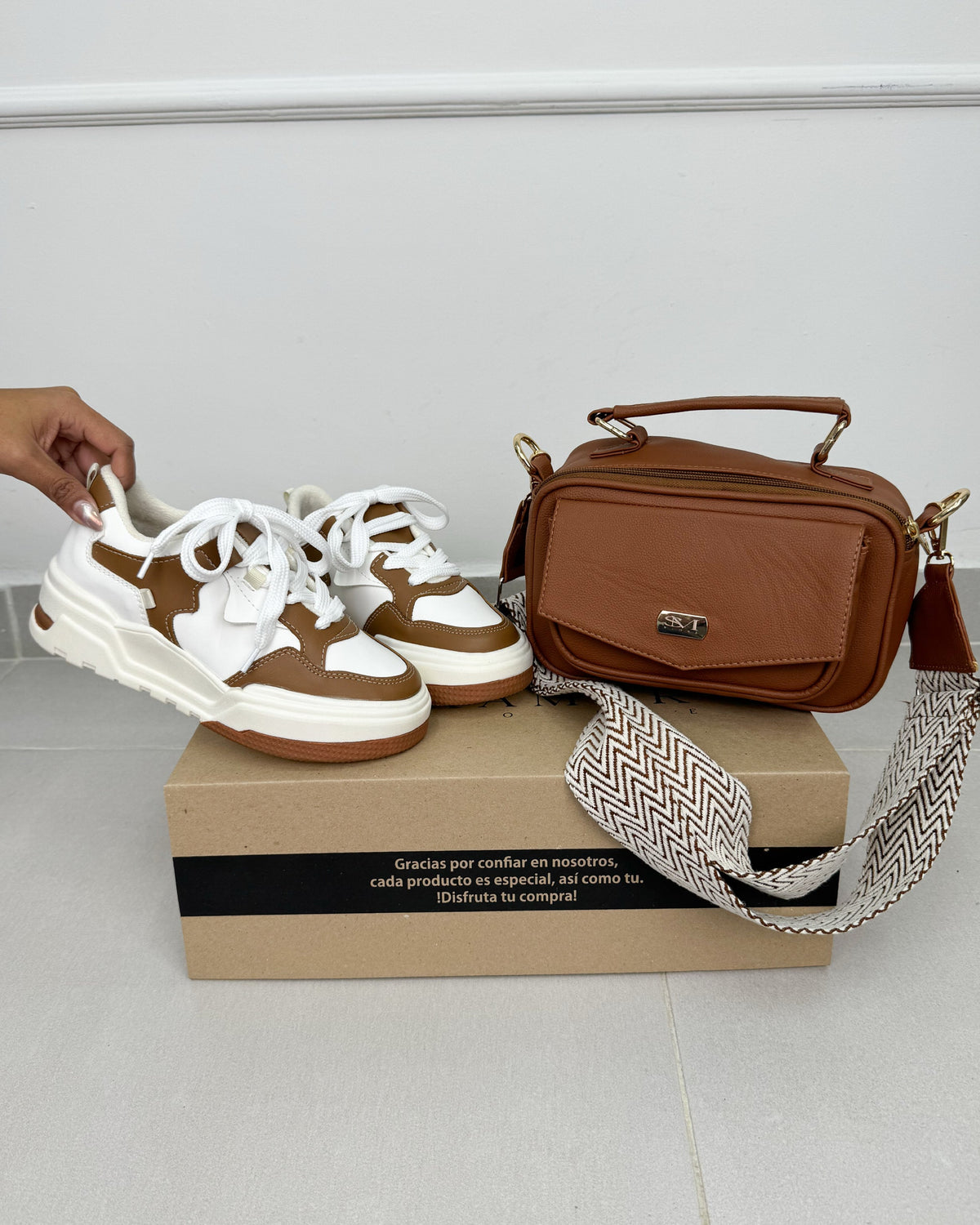 COMBOS DAMA TENIS + BOLSO