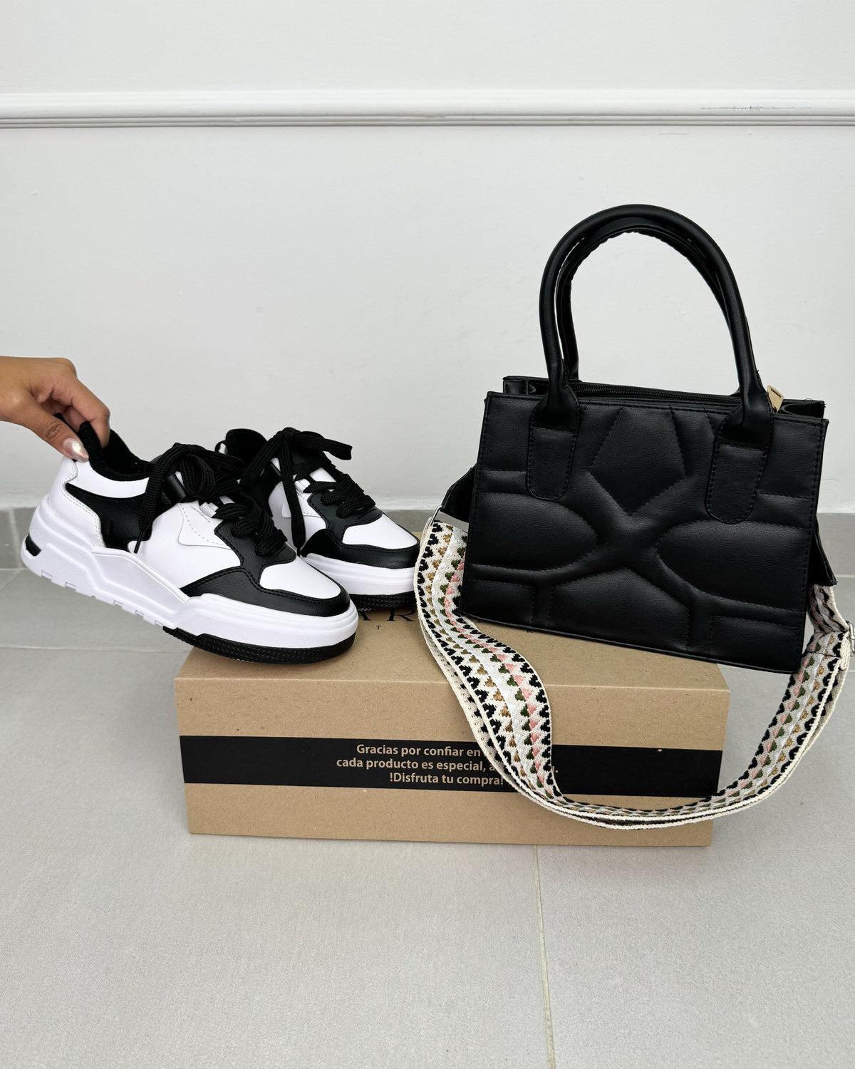 COMBOS DAMA TENIS + BOLSO
