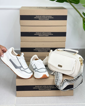 COMBOS PARA DAMA DE TENIS + BOLSO