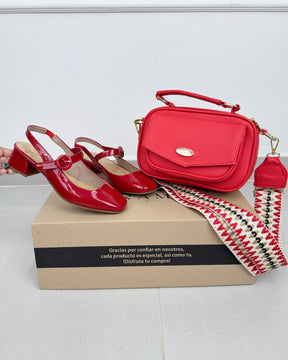 COMBOS DE TACON Y BOLSO