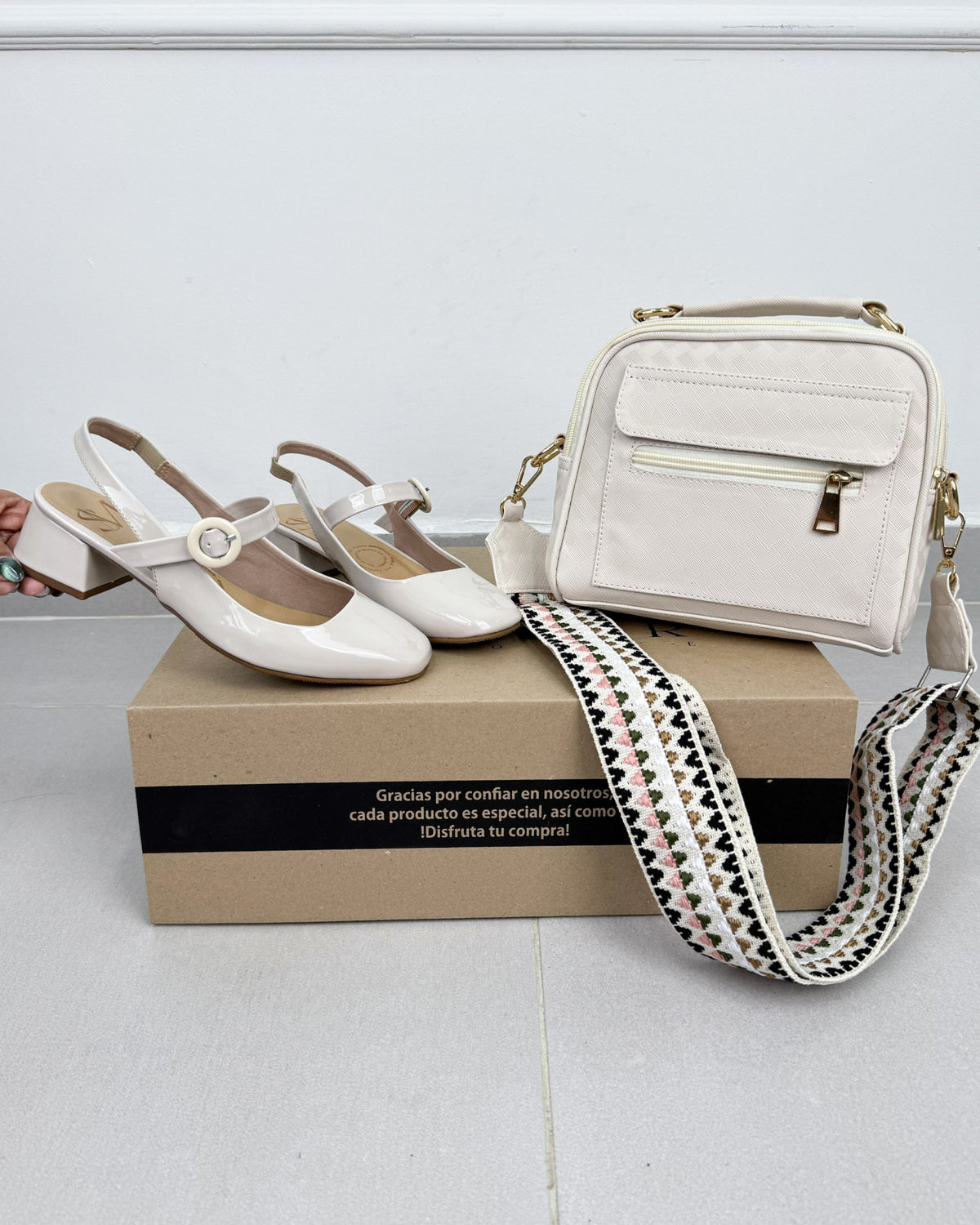 COMBOS DE TACON Y BOLSO