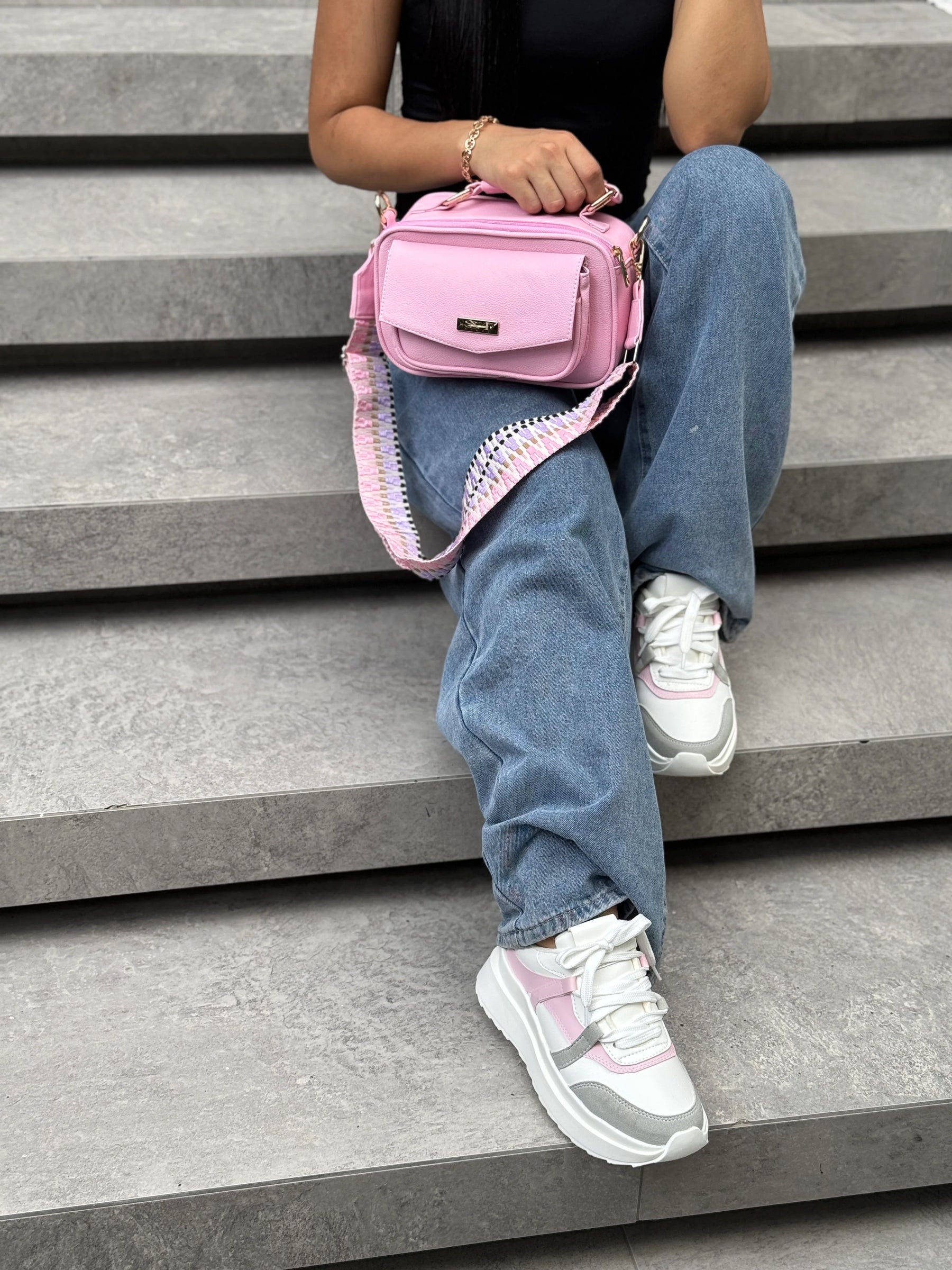 COMBO TENIS ALICIA + BOLSO N308