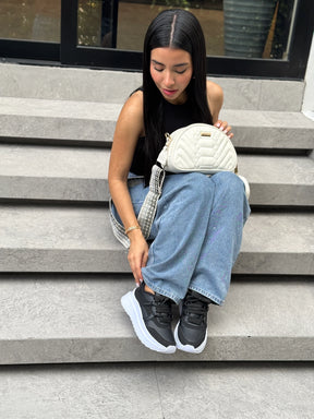 COMBO TENIS ALICIA + BOLSO N413