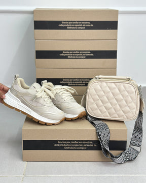 COMBO DE TENIS + BOLSO DAMA